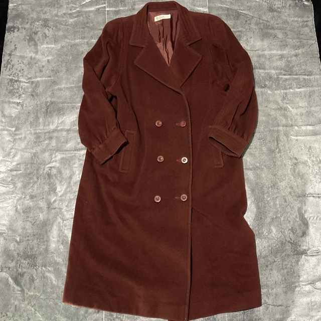 【80s アーカイブ】vintage パンク ディティール ロングコート メンズのジャケット/アウター(ステンカラーコート)の商品写真