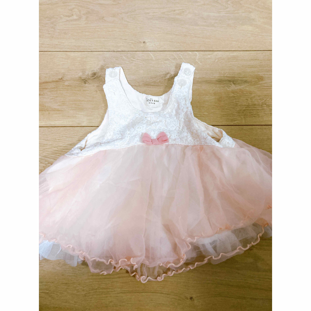 kid’s zoo(キッズズー)のキッズズー　ワンピース　90サイズ キッズ/ベビー/マタニティのキッズ服女の子用(90cm~)(ワンピース)の商品写真