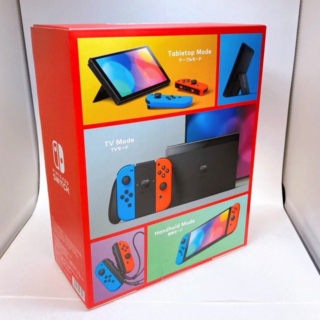 本体のみパッケージ種類Nintendo Switch（有機ELモデル）ネオンブルー/ネオンレッド 新品