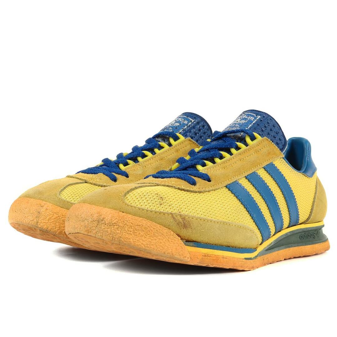 adidas vintage アディダスヴィンテージ スニーカー 70s RUNNER ランナー 西ドイツ製 イエロー ブルー サイズ：26.5cm US8.5 シューズ 靴 ブランド 【メンズ】【R020】