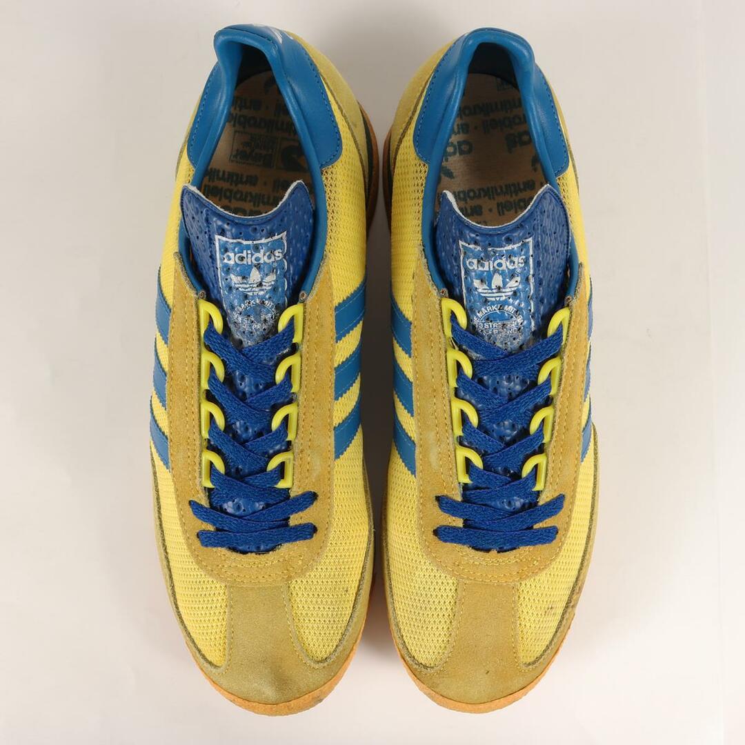 adidas vintage アディダスヴィンテージ スニーカー 70s RUNNER ランナー 西ドイツ製 イエロー ブルー サイズ：26.5cm US8.5 シューズ 靴 ブランド 【メンズ】【R020】