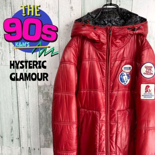 HYSTERIC GLAMOUR プリマロフトナイロンタフタフーデット 上品な