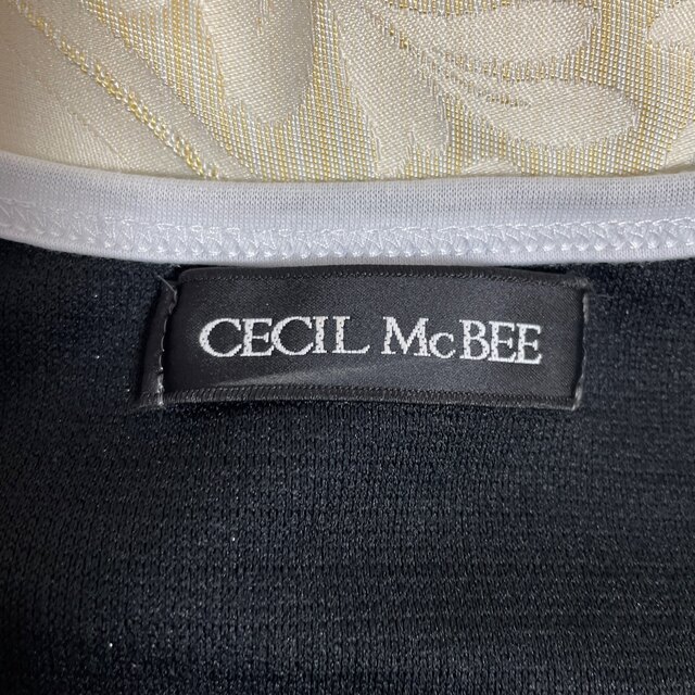 CECIL McBEE(セシルマクビー)の✴️CECIL Mc BEE 黒きらきらトップス✴️ レディースのトップス(カットソー(長袖/七分))の商品写真