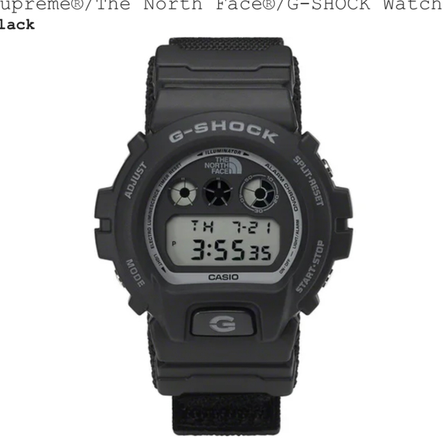 Supreme/The North Face/G-SHOCK Watch 新品のサムネイル