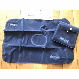 ロゴス(LOGOS)のロゴス　オリジナルエアークッション　LOGOS 新品未使用(寝袋/寝具)