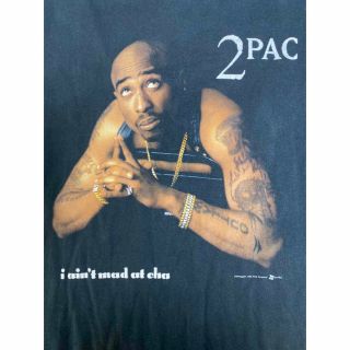 90'S 2PAC Tシャツ　ヴィンテージ　XL  ブラック