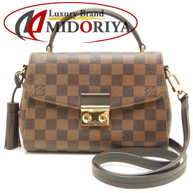 ルイ・ヴィトン・ダミエ LOUIS VUITTON クロワゼット N53000 ハンドバッグ ブラウン / 151689N53000モデル