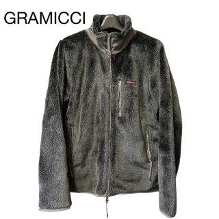 グラミチ(GRAMICCI)の【美品】Gramicci ファーフリースジャケット　ブラック(その他)