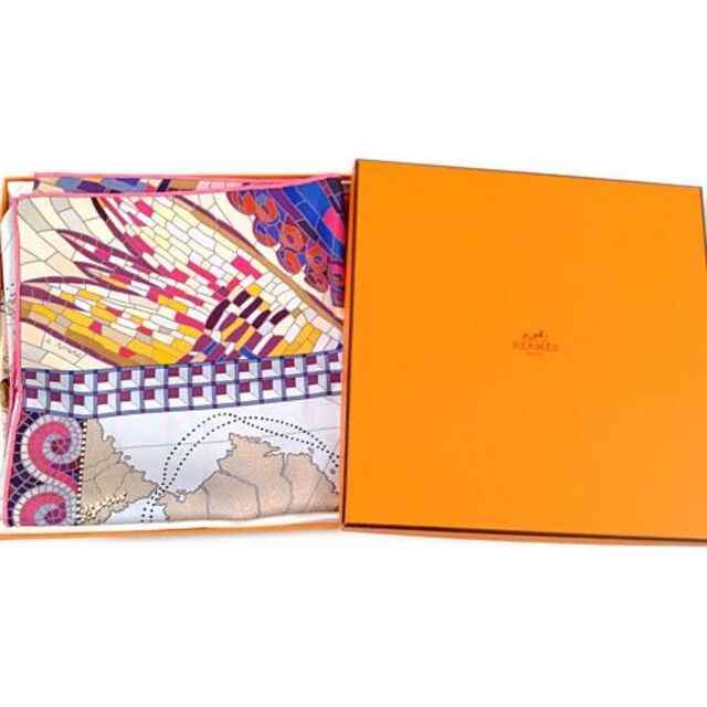 想像を超えての Hermes - 29644/HERMES エルメス シルク スカーフ カレ