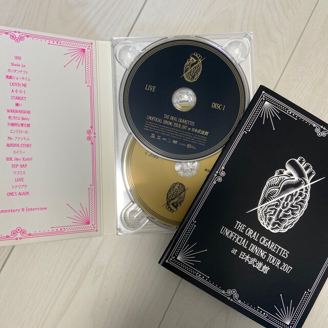 THE ORAL CIGARETTES 日本武道館　DVD エンタメ/ホビーのDVD/ブルーレイ(ミュージック)の商品写真