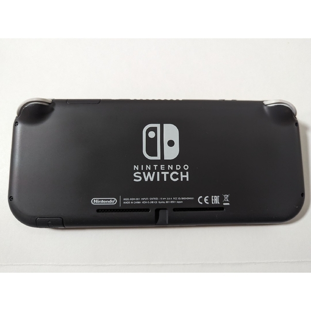 ニンテンドースイッチ ライト グレー Switch lite フィルムおまけ付き