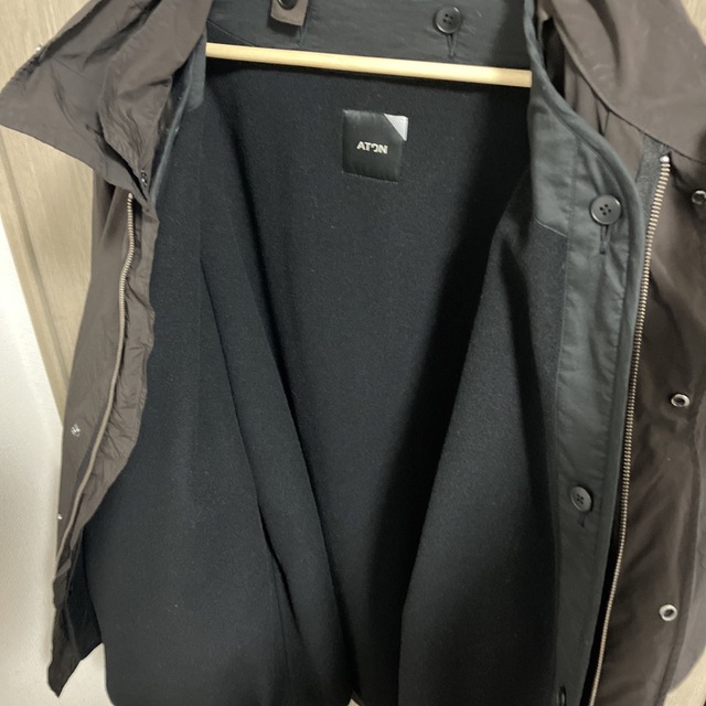 ATON(エイトン)のAIR VENTILE SHORT MODS COAT  メンズのジャケット/アウター(モッズコート)の商品写真