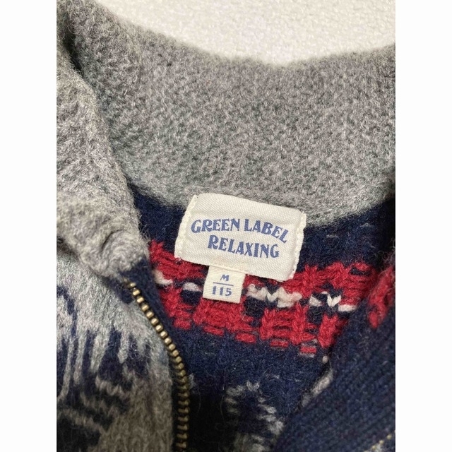 UNITED ARROWS green label relaxing(ユナイテッドアローズグリーンレーベルリラクシング)のgreen label relaxing ベスト キッズ/ベビー/マタニティのキッズ服女の子用(90cm~)(ニット)の商品写真