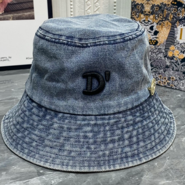 Dior ディオール 11DPD923A130 ロゴ パッチワーク バケットハット 帽子