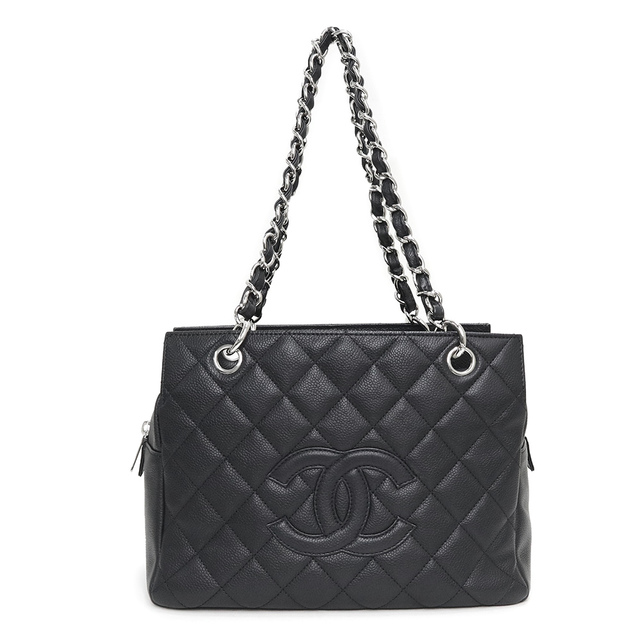 CHANEL - シャネル CHANEL チェーン ショルダー トートバッグ キャビア ...