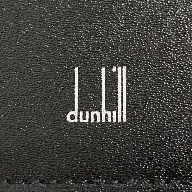 Dunhill(ダンヒル)のdunhill ダンヒル 名刺入れ レザー ブラック 黒 中古　カードケース メンズのファッション小物(名刺入れ/定期入れ)の商品写真