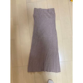 コトリカ(COTORICA.)のコトリカ　リブニットスカート(ロングスカート)