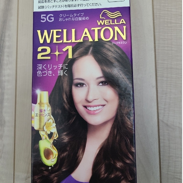 WELLATON　ツープラスワン　クリームタイプ　5G白髪染め コスメ/美容のヘアケア/スタイリング(白髪染め)の商品写真