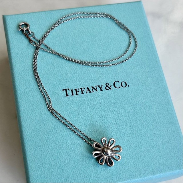 TIFFANY ティファニー デイジーフラワー　ネックレス　ヒナギク　シルバー