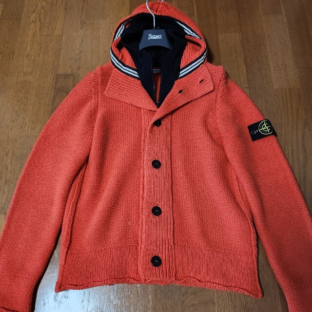 超美品【STONE ISLAND/ストーンアイランド】ニットパーカー