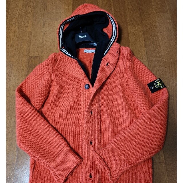 超美品【STONE ISLAND/ストーンアイランド】ニットパーカー