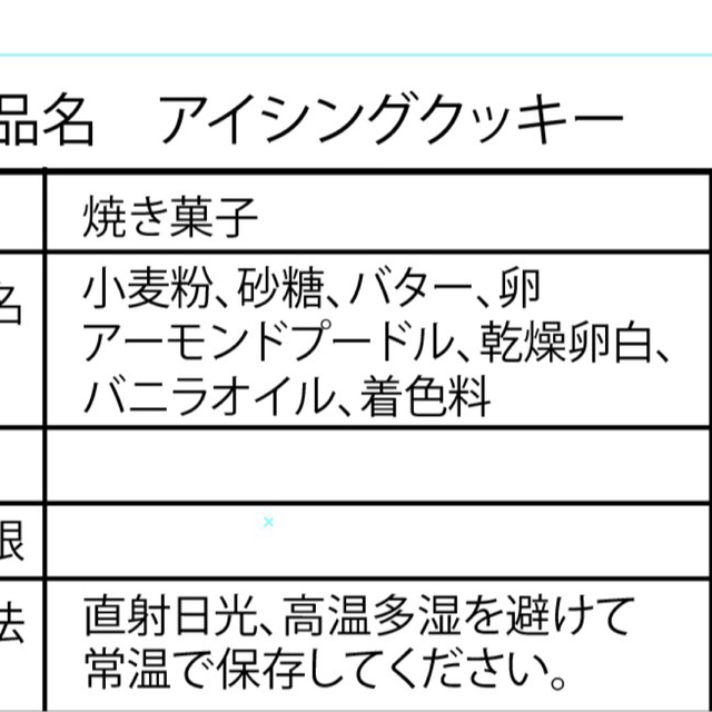 Ryochinさま確認用　アイシングクッキー