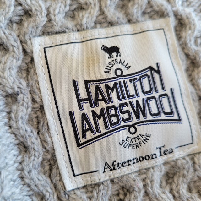 AfternoonTea(アフタヌーンティー)のHAMILTON LAMBSWOOL × Afternoon Tea ミニバッグ レディースのバッグ(トートバッグ)の商品写真