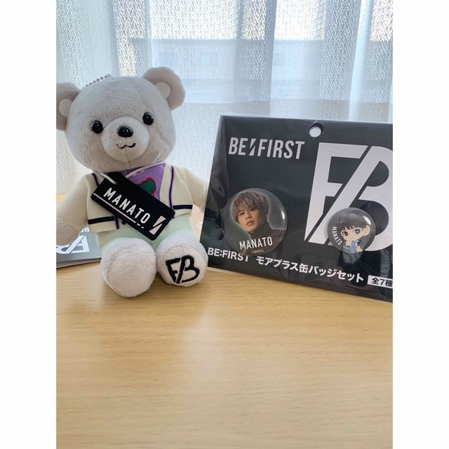 BE:FIRST - BE:FIRST モアプラスぬいぐるみ 缶バッチ MANATOの通販 by ...