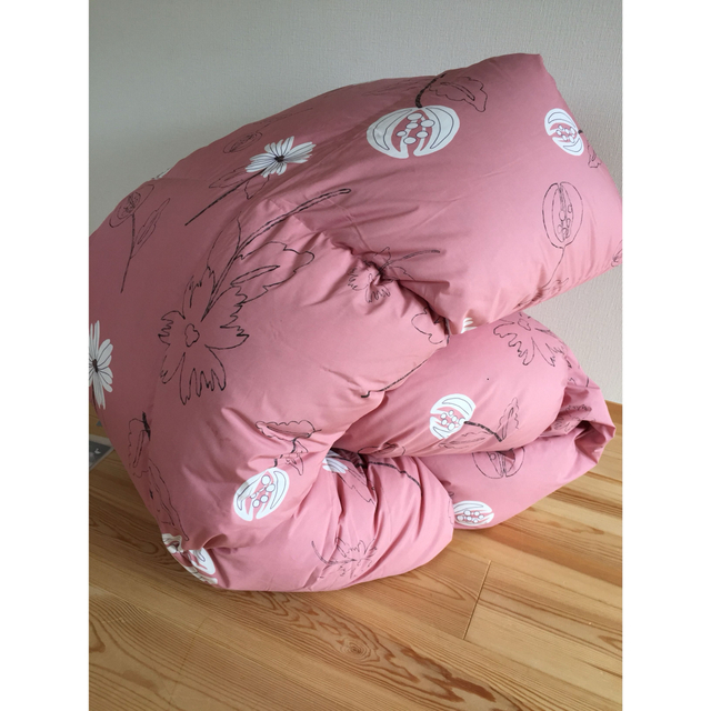 冬用 新品【シビラ】羽毛布団（150×210）シングル（リブレ）ピンク