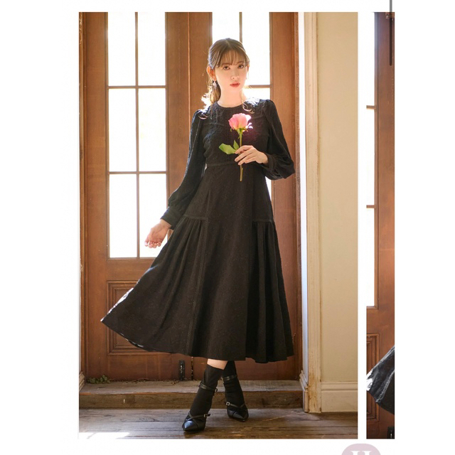 国内正規総代理店アイテム Nottingham Lace Long Dress herlipto