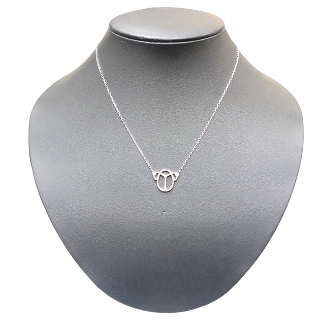カルティエ Cartier スカラベ 2Pダイヤ ネックレス ネックレ【中古】 カルティエ Cartier スカラベ 2Pダイヤ ネックレス ネックレ【中古】