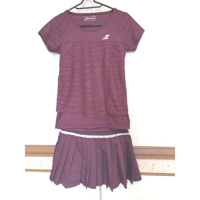 バボラ　テニスウェア　ゲームシャツ＋スコート | フリマアプリ ラクマ