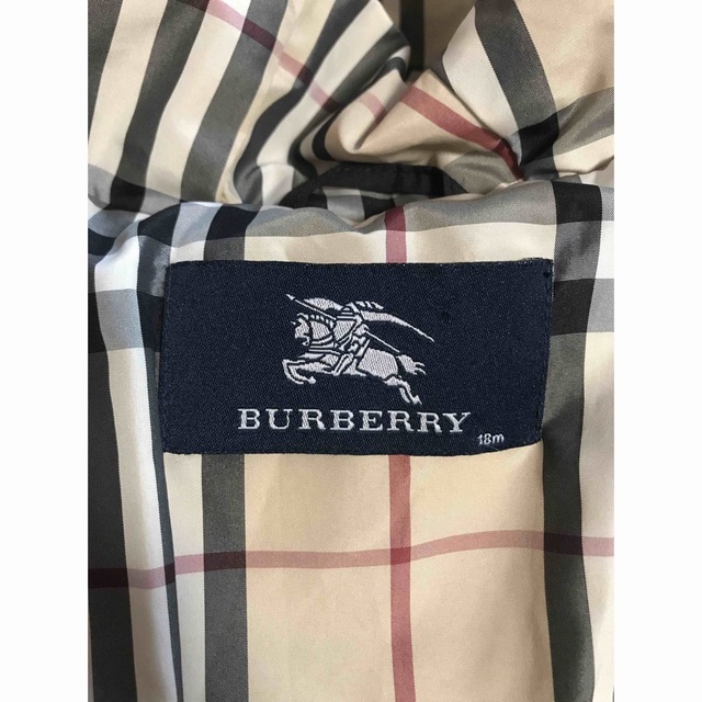 BURBERRY(バーバリー)のバーバリー Burberry ダウン18m キッズ/ベビー/マタニティのベビー服(~85cm)(ジャケット/コート)の商品写真