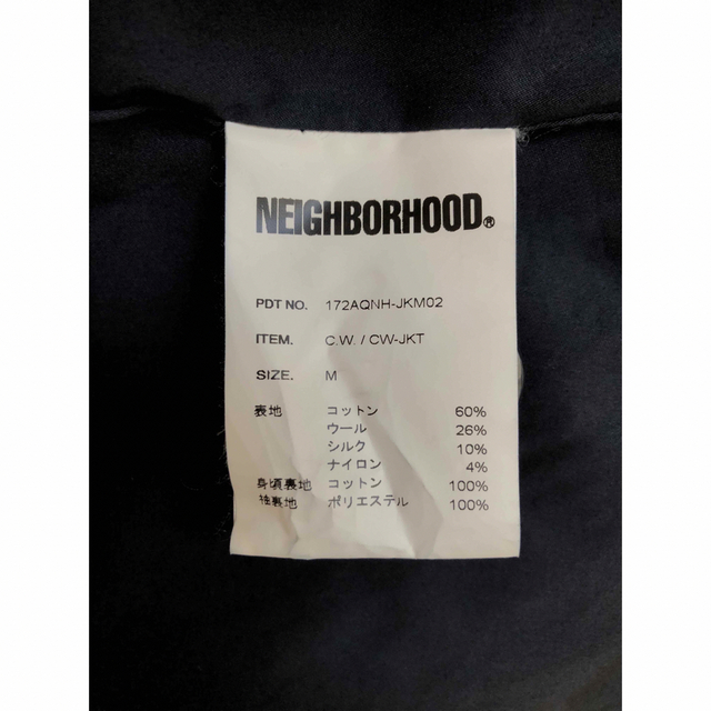 NEIGHBORHOOD(ネイバーフッド)のNEIGHBORHOOD C.W./CW-JKT インディゴ ジャケット メンズのジャケット/アウター(Gジャン/デニムジャケット)の商品写真
