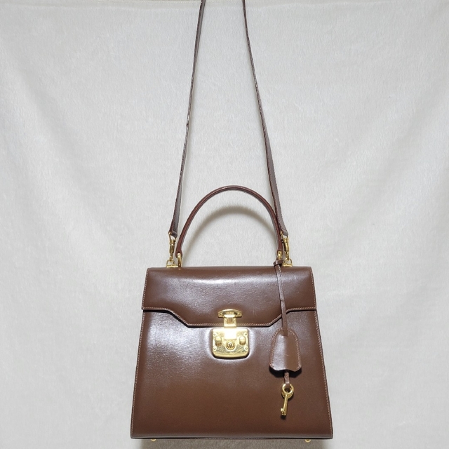 GUCCI - 良品 オールドグッチ レディロック 2WAY ショルダー GUCCI - 良品 オールドグッチ レディロック 2WAY ショルダー