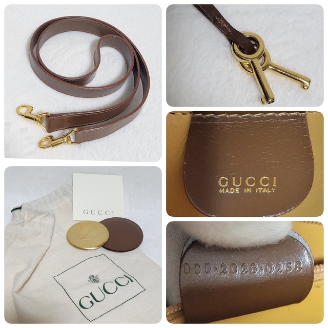 セール! 良品 オールドグッチ レディロック 2WAY ショルダーバッグ