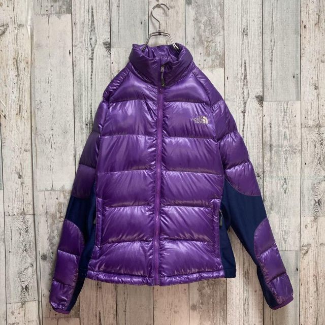 THE NORTH FACE(ザノースフェイス)の【美品】ノースフェイス　ダウン　サミットシリーズ　800フィル　パープル レディースのジャケット/アウター(ダウンジャケット)の商品写真