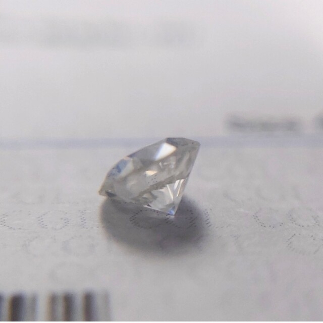 値下げ商品 天然ダイヤ ルース 0.379ct ソーティング付き！