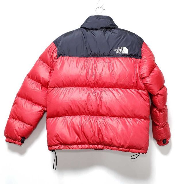 THE NORTH FACE ノースフェイス ヌプシ 700フィル 赤×黒 M