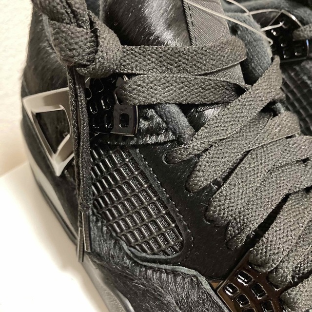 NIKE - NIKE エアジョーダン4 未使用 ナイキ JORDAN 4 ブラック NIKE - NIKE エアジョーダン4 未使用 ナイキ JORDAN 4 ブラック