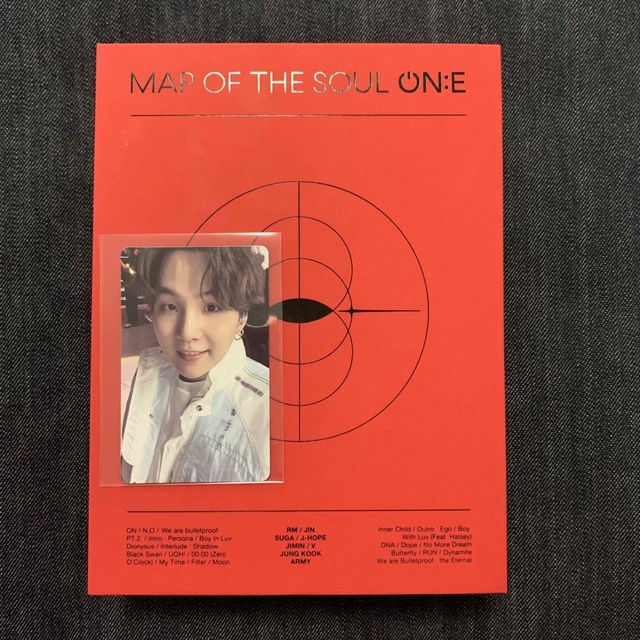 MAP OF THE SOUL ON:E  新品未使用　ユンギ　dvd