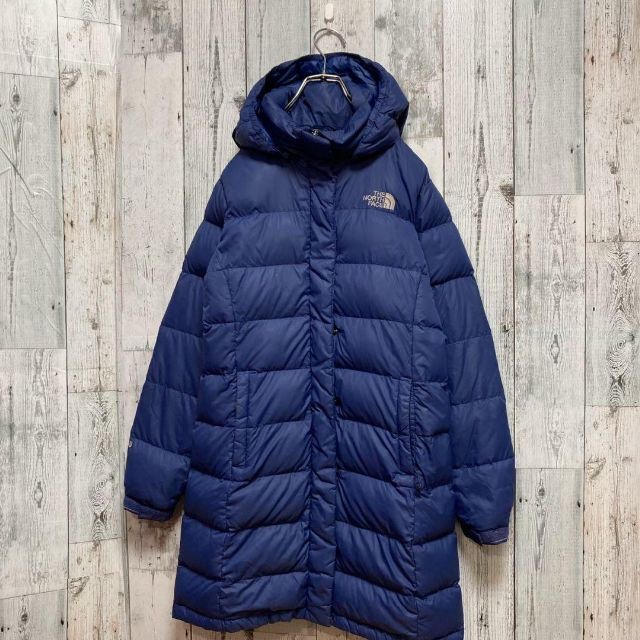 THE NORTH FACE(ザノースフェイス)の【美品】ノースフェイス　ロングダウン　ダウン　600フィル　ネイビー レディースのジャケット/アウター(ダウンコート)の商品写真