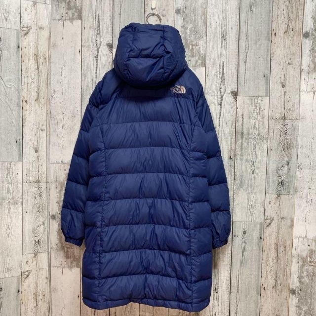 THE NORTH FACE(ザノースフェイス)の【美品】ノースフェイス　ロングダウン　ダウン　600フィル　ネイビー レディースのジャケット/アウター(ダウンコート)の商品写真