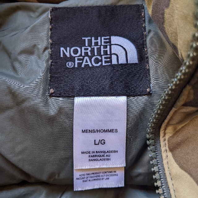 The North Face ヌプシ 背面 センターロゴ ダウンベスト ブラック