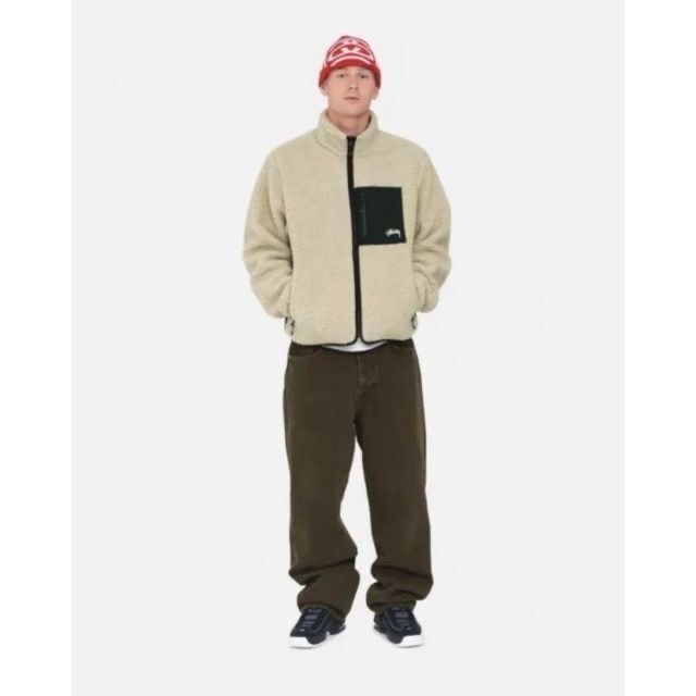 【即完モデル】stussy 8 Ball Sherpa Jacket Mサイズ