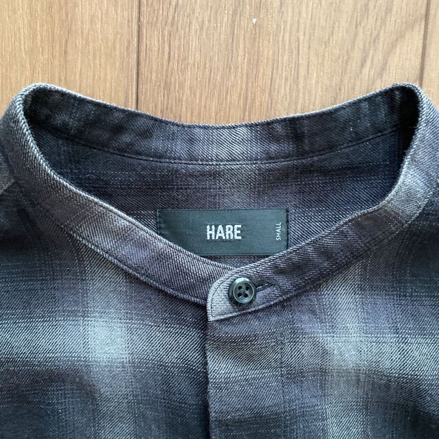 HARE(ハレ)のHARE ノーカラーシャツ メンズのトップス(シャツ)の商品写真