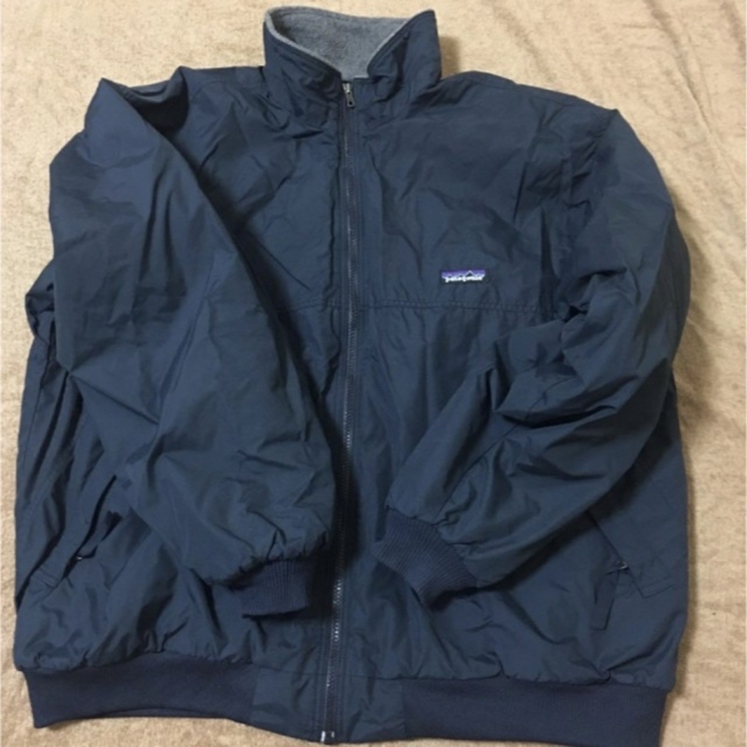 patagonia - パタゴニア シェルド シンチラ ジャケット ネイビー Lの