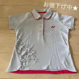 ヨネックス(YONEX)のヨネックス レディーステニスウェア(半袖)(ウェア)