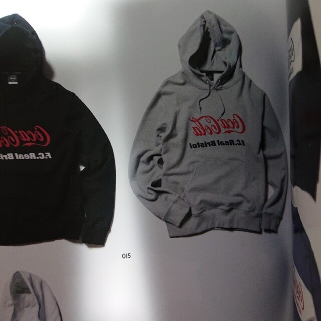 FCRB COCA-COLA MIRROR LOGO HOODIE グレイ M 5