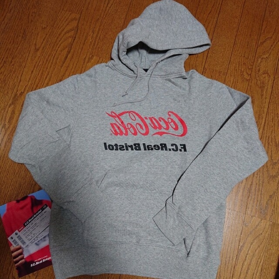 FCRB COCA-COLA MIRROR LOGO HOODIE グレイ M | hartwellspremium.com